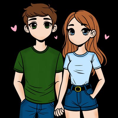 boyfriend and girlfriend