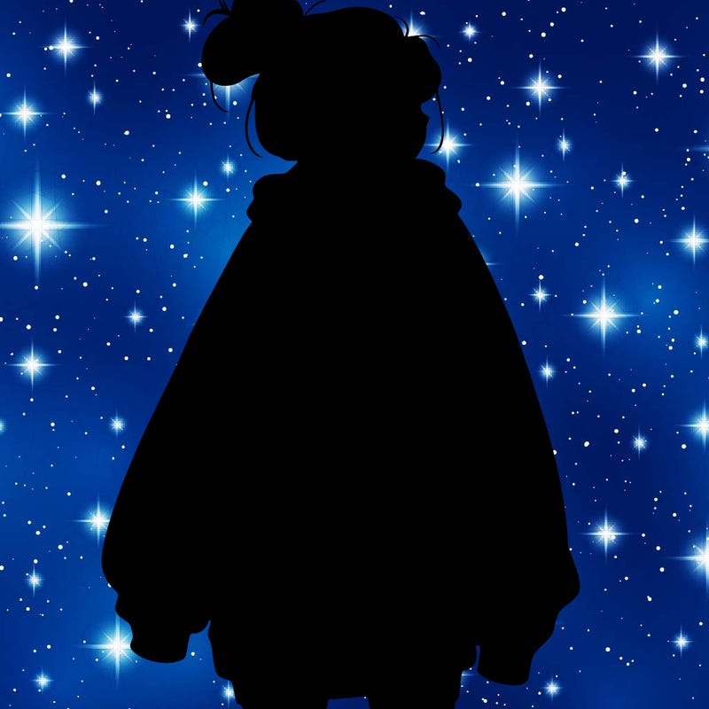 realistic girl with a oversized sweatshirt on and a bun