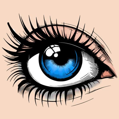 realistic eye