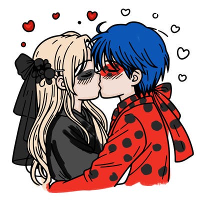 kissing