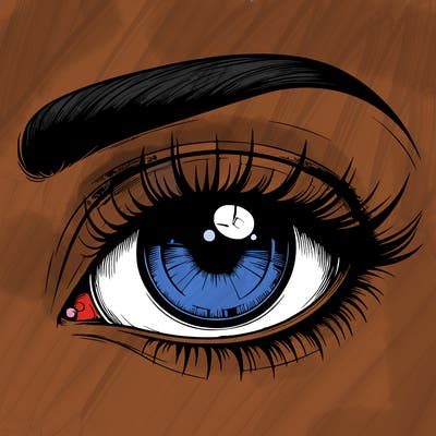 realistic eye