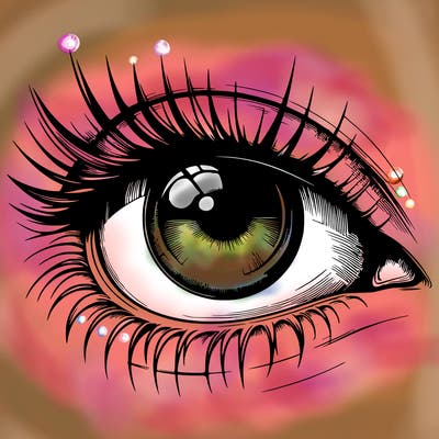 realistic eye