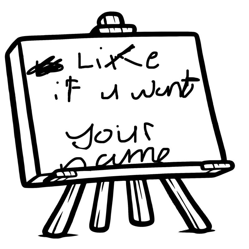 blank canvas