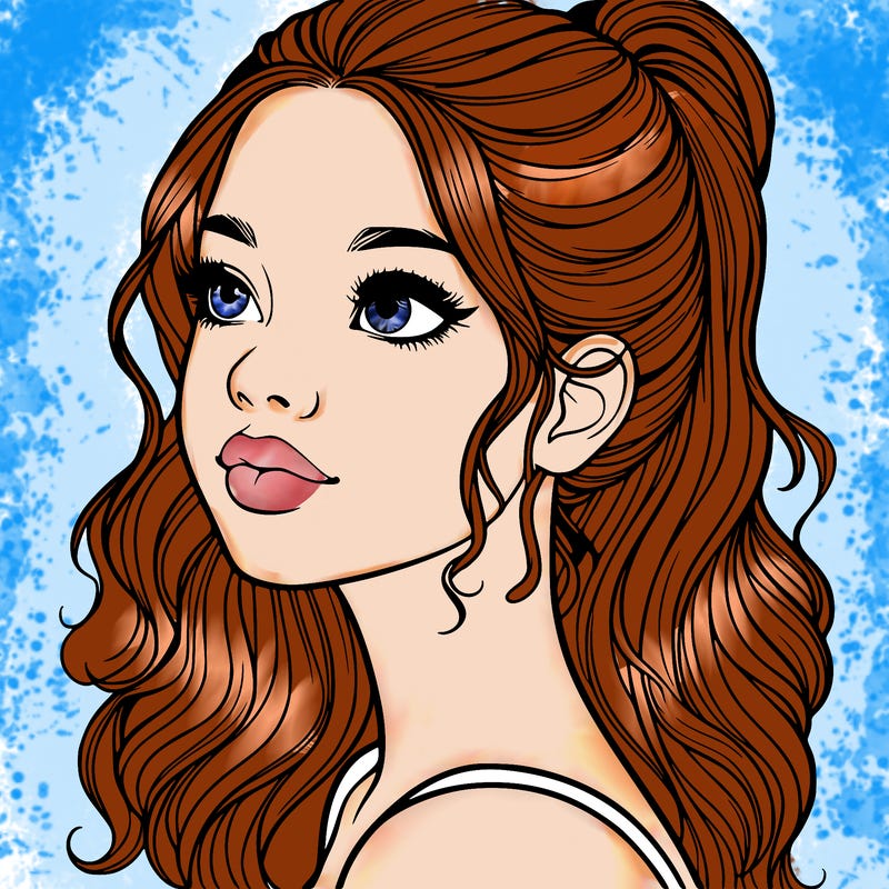 beautiful realistic girl