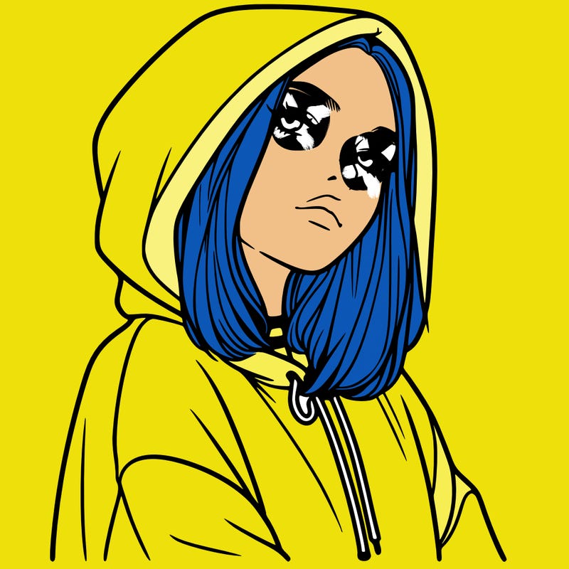 a realistic girl in a hoodie