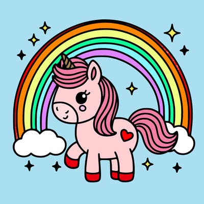 unicorn%20with%20rainbow%20background