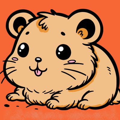 baby hamster