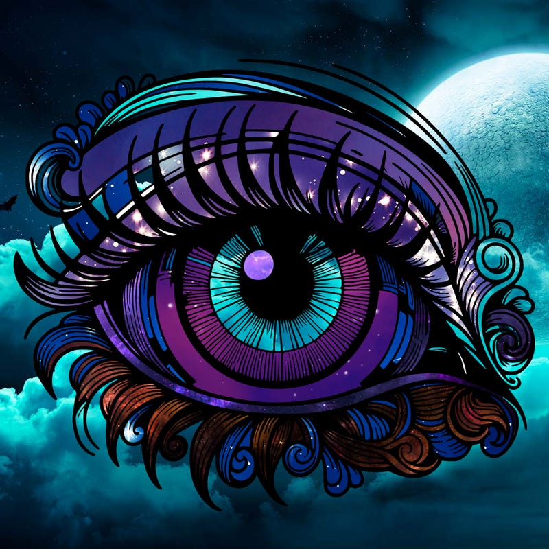 detaylı ve muhteşem bir göz