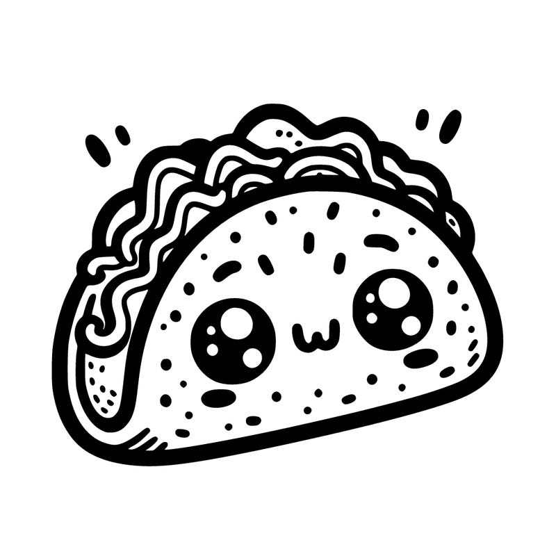 cute taco