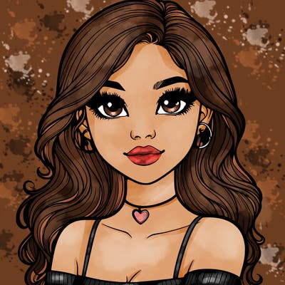 realistic pretty girl