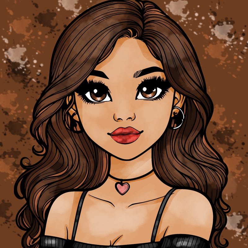 realistic pretty girl