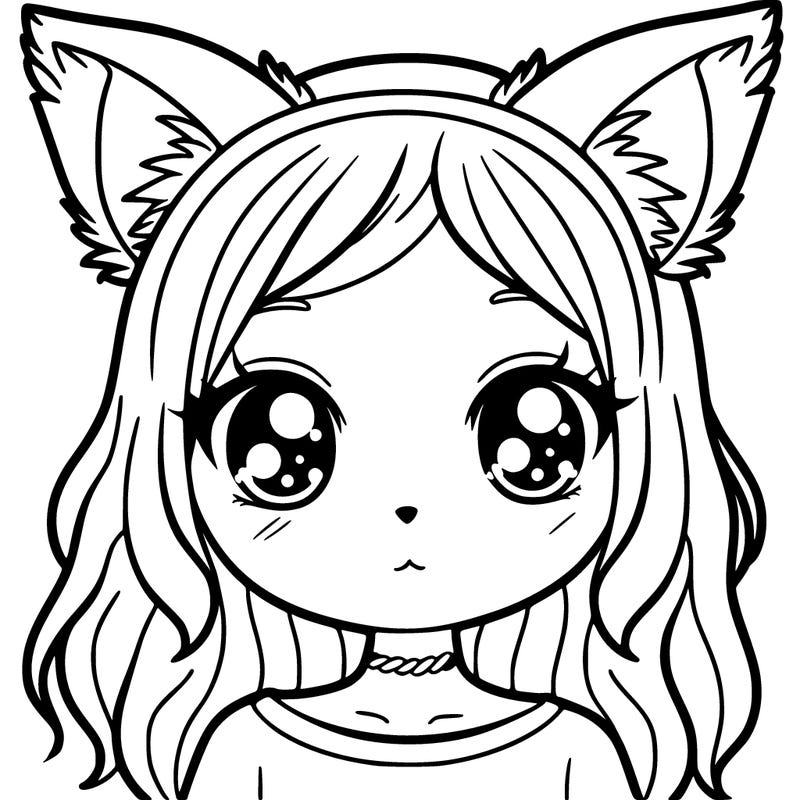 girl with fox ears