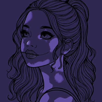 beautiful realistic girl