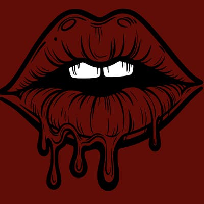 lips that look realistic and drip