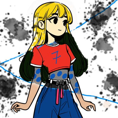 girl in a cute crop top