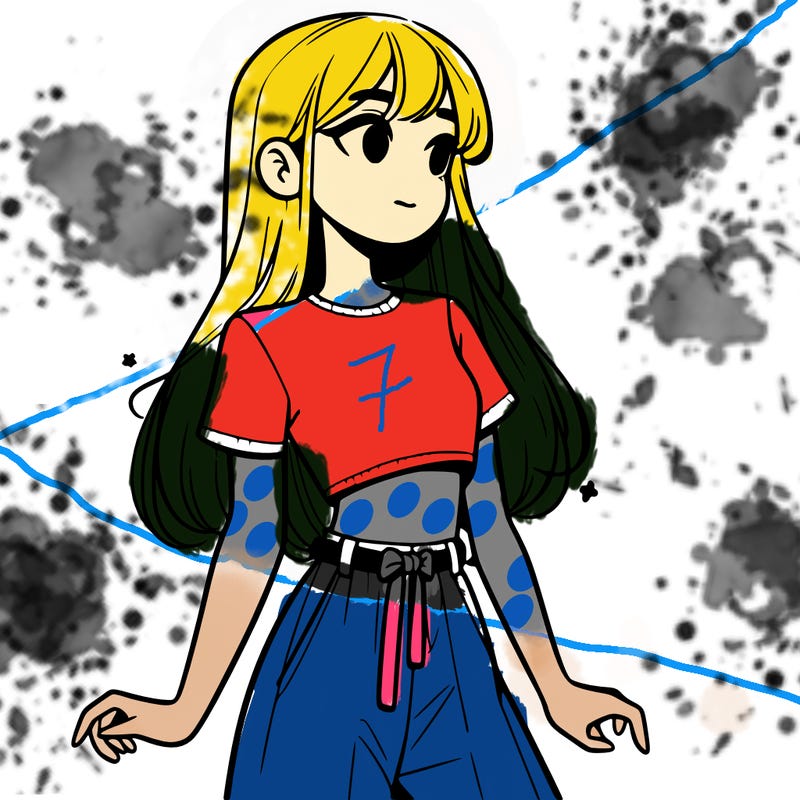 girl in a cute crop top