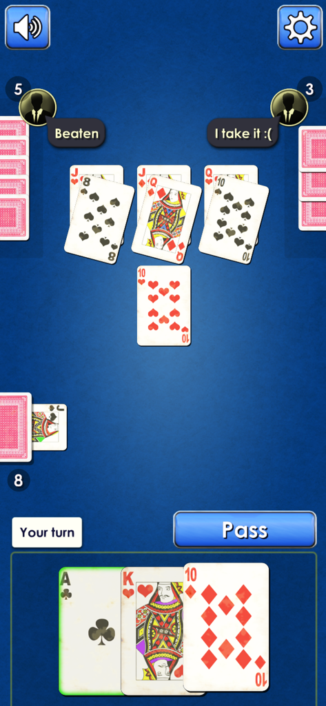 Durak: Classic & Transferable - Jeu mobile Durak classique et transférable contre l'IA