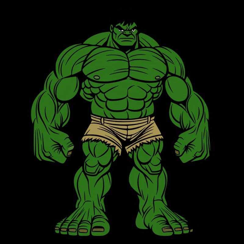 hulk detailed