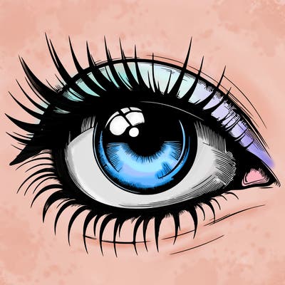 realistic eye