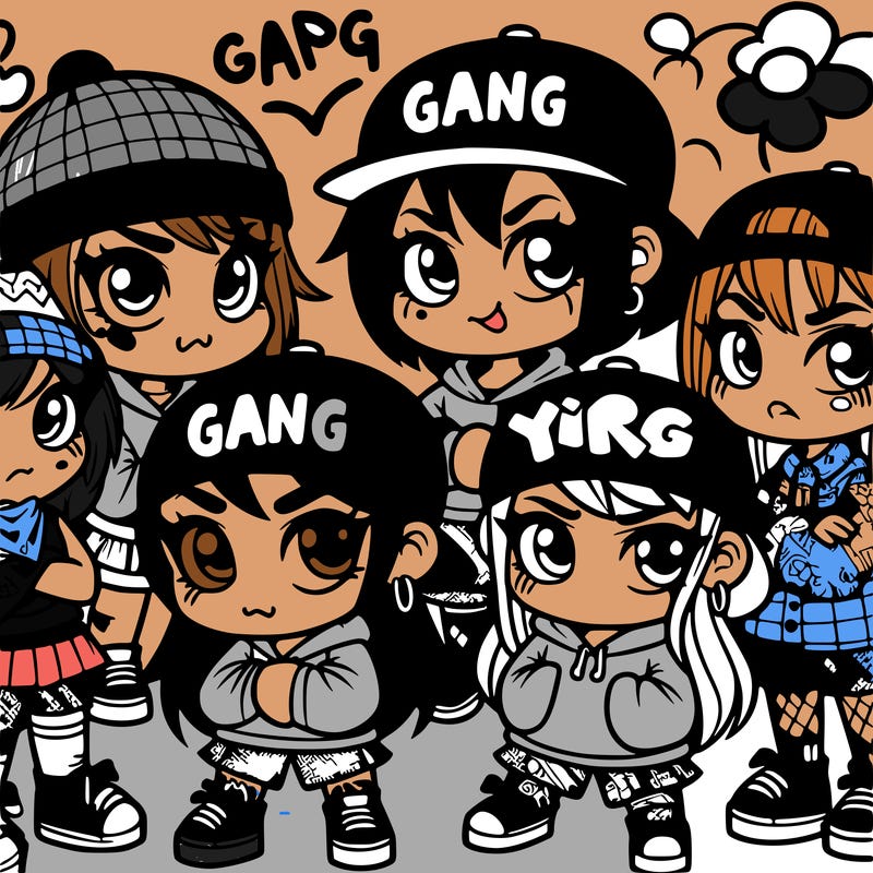 graffiti gang girls