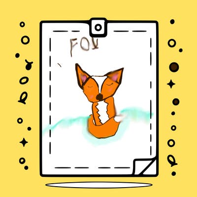 blank piece of paper