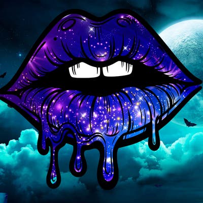 lips that look realistic and drip