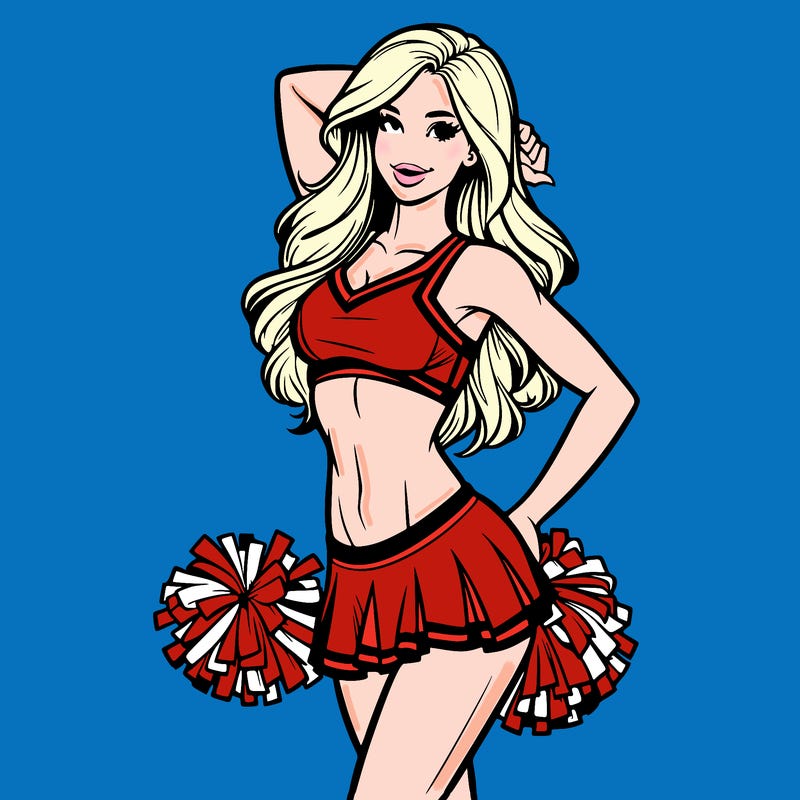 realistic cheerleader
