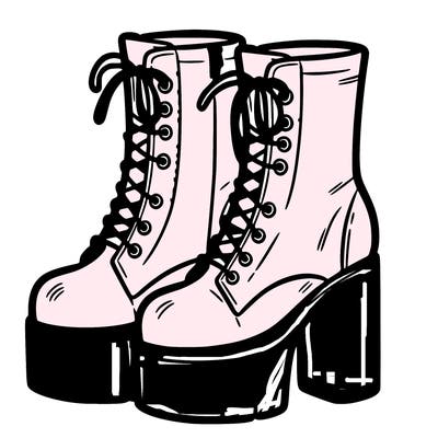 boots with a heel bottom