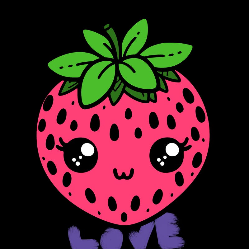 cute strawberry