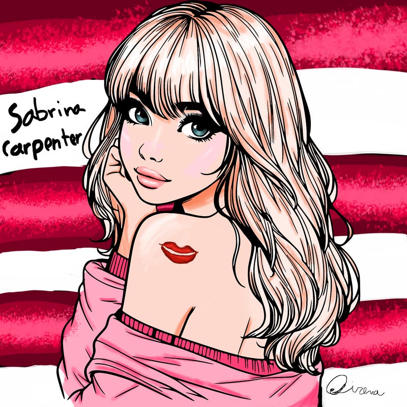 realistic girl with bangs looking over her shoulder