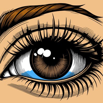 realistic eye