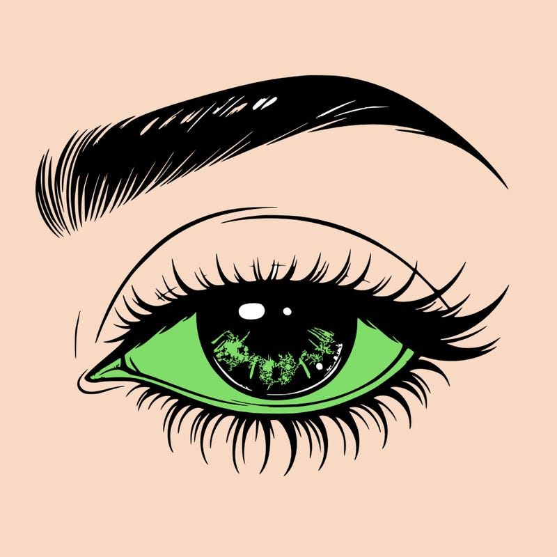 eye closed realistic