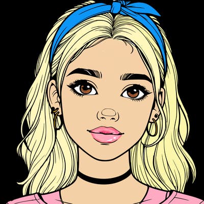 realistic teenage girl