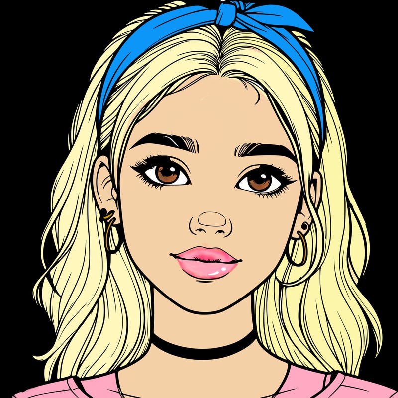 realistic teenage girl