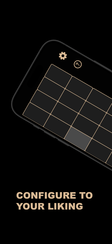 Pocket Uke app screen showing customizable fretboard layout options