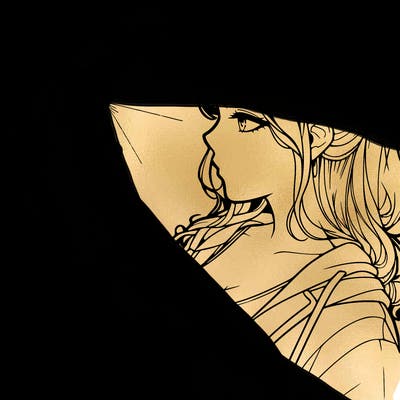 a realistic girl spray, painting