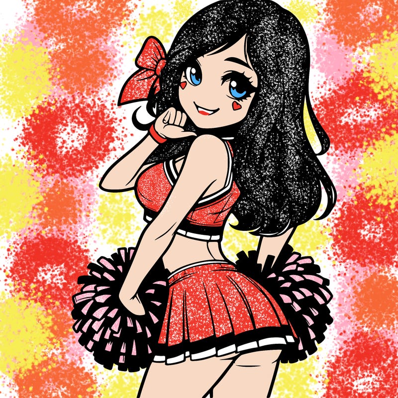 realistic cheerleader