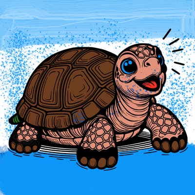 realistic turtle