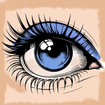 realistic eye