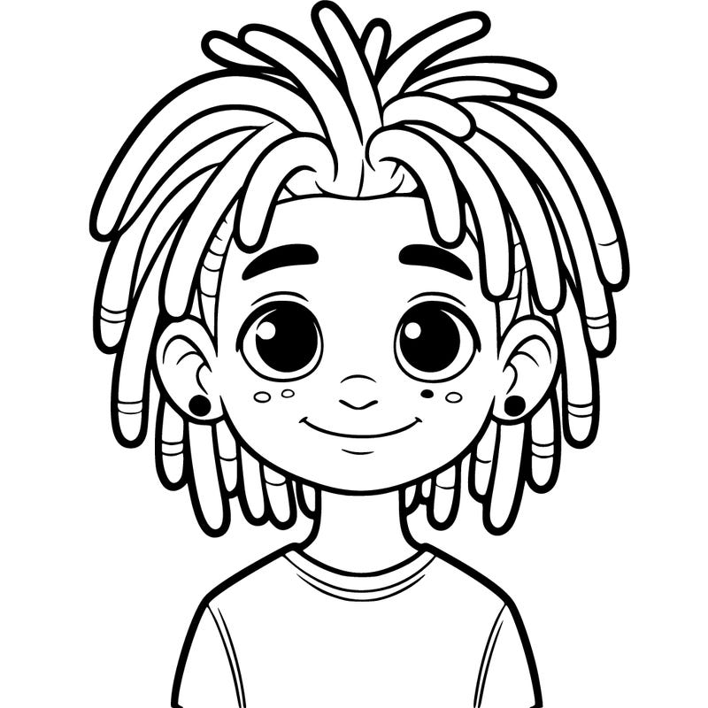 boy with dreads