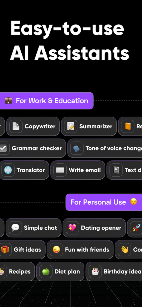 AI Chat Assistant - Chatomic - Productivity App | MWM