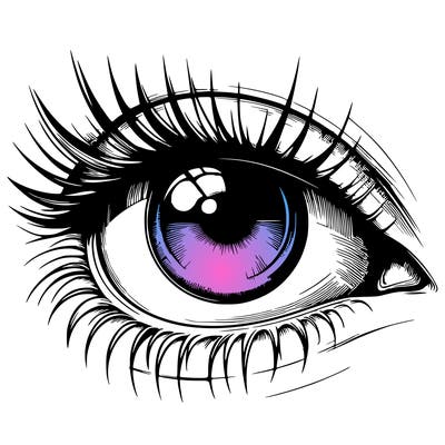 realistic eye