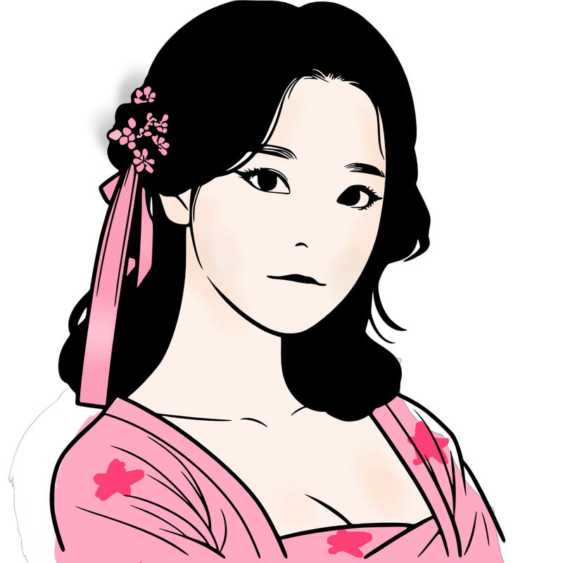 korean woman realistic