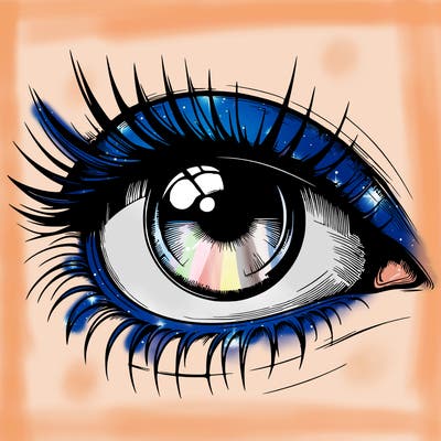 realistic eye