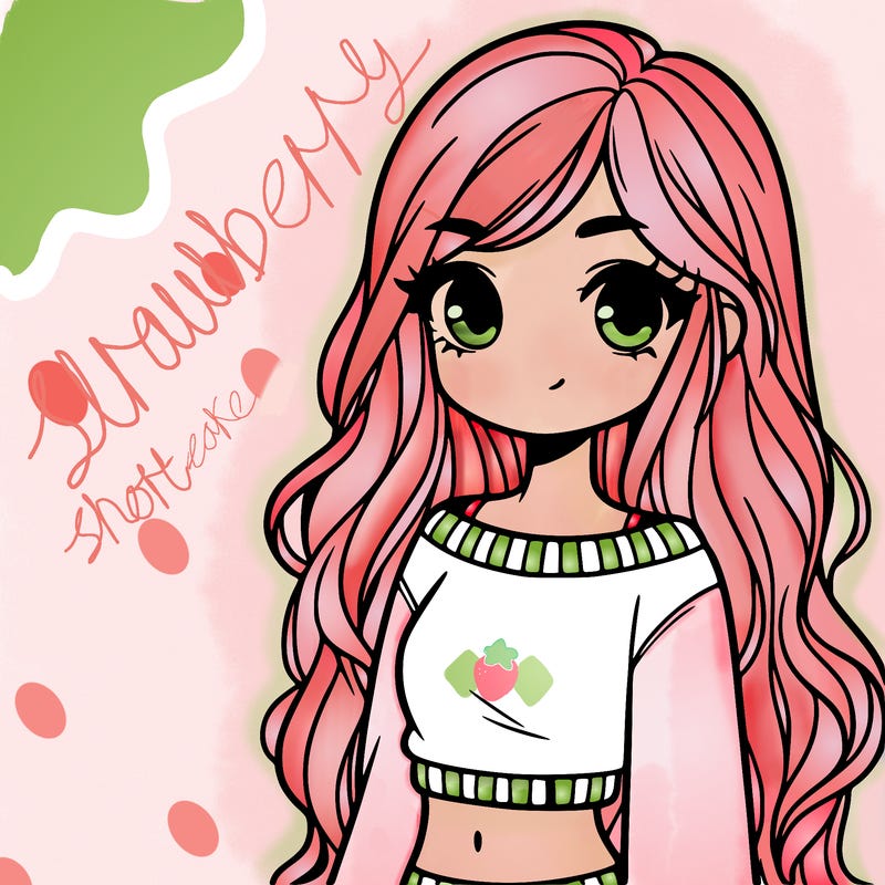 girl with long hair and a crop top with a sweater