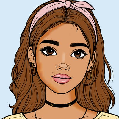 realistic teenage girl