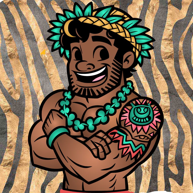 hawaiian man
