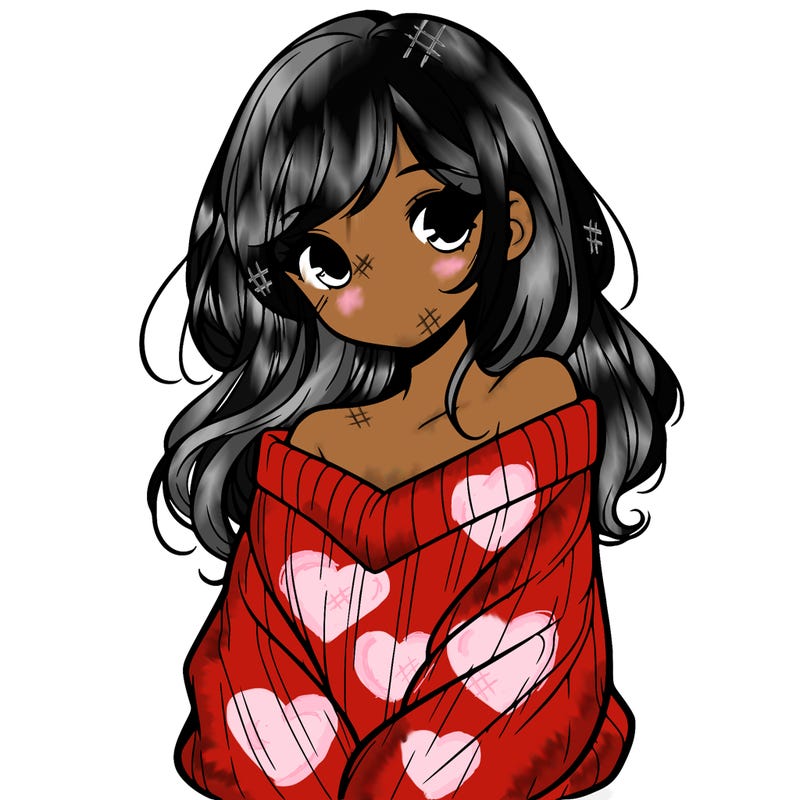 shy pretty girl wearing a sweater that is falling off one shoulder portrait