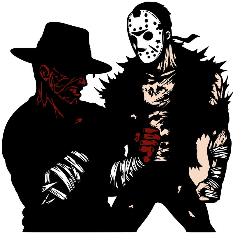 freddy krueger fighting jason vorhese