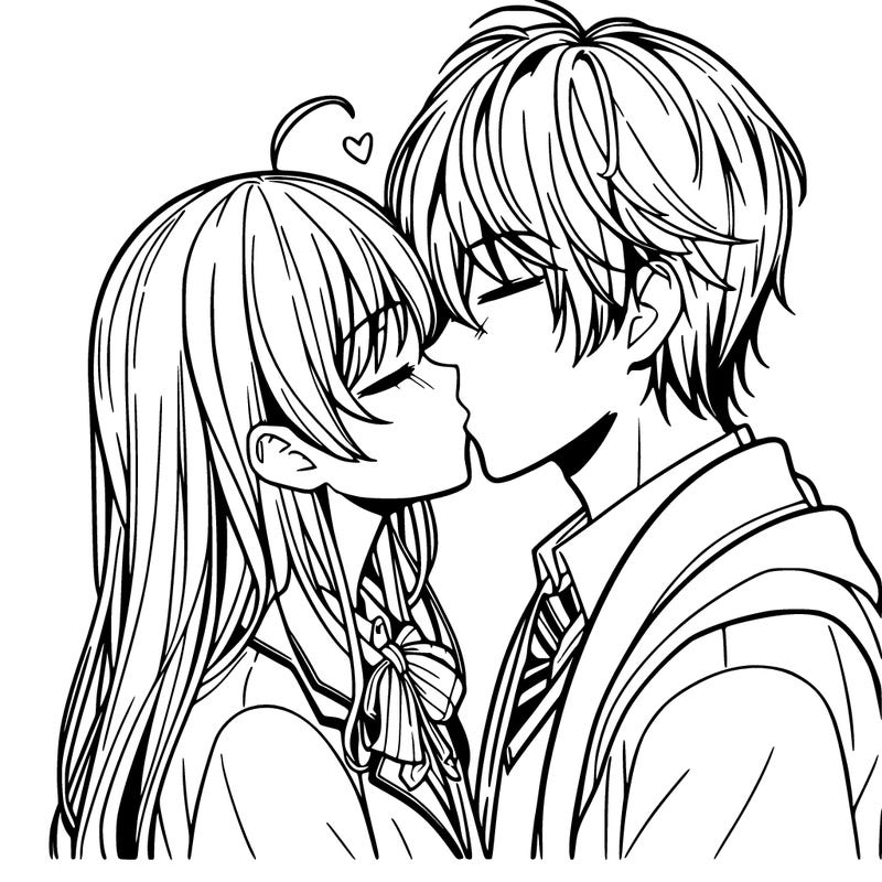 anime kiss